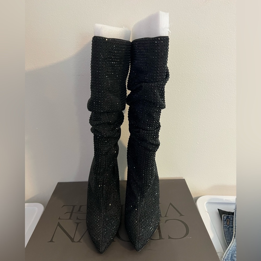 Rhinestone boots